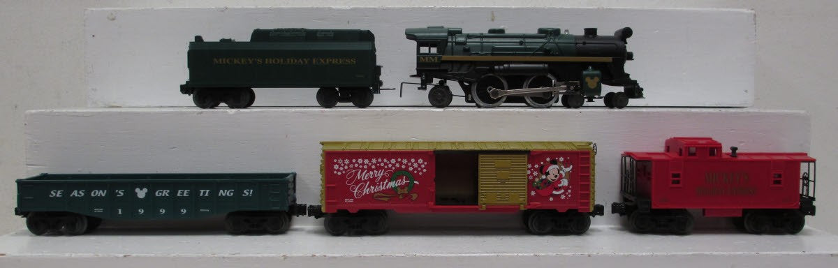 Lionel 7-99001 O Gauge Mickey's Holiday Express Steam Train Set LN/Box