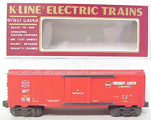 K-Line K7517 O Gauge Katy/MKT Classic Boxcar