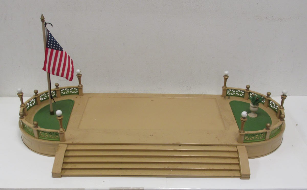 T-Reproductions 129-B Standard Gauge Tinplate Station Terrace LN/Box