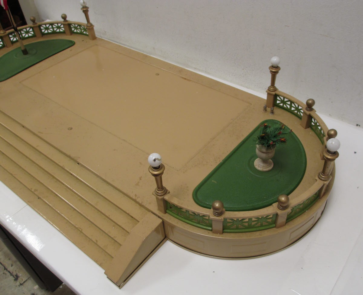 T-Reproductions 129-B Standard Gauge Tinplate Station Terrace LN/Box