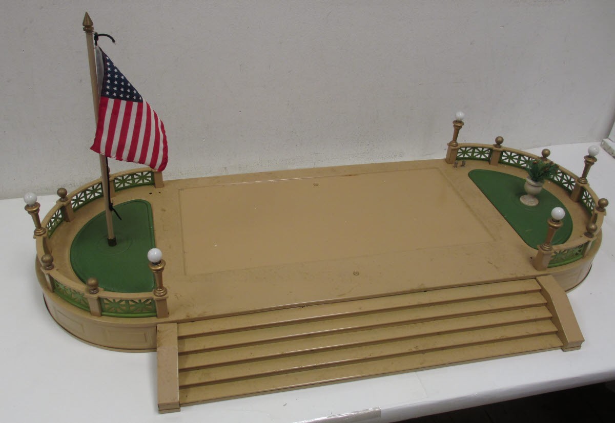 T-Reproductions 129-B Standard Gauge Tinplate Station Terrace LN/Box