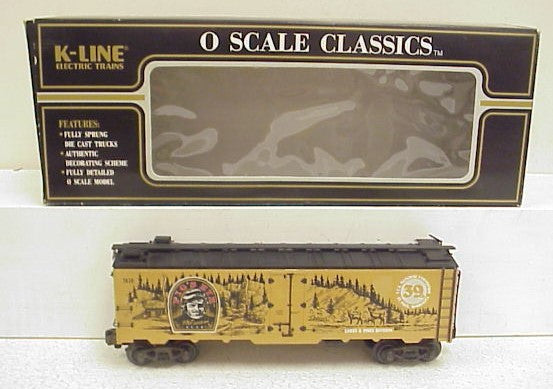 K-Line K7610 O Gauge Pigs Eye Classic Reefer NIB