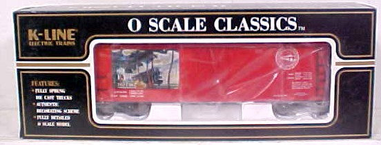 K-Line K762-7487 O Gauge Florida East Coast Historic Wood Sided Reefer #7627487 LN/Box