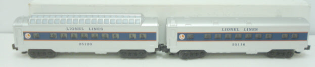 Lionel 6-25118 Lionel Lines Passenger Car (Set of 2) LN/Box