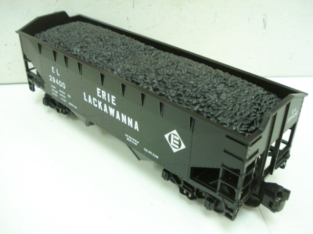 MTH 20-97451 O Erie Lackawanna 2-Bay Offset Hopper Car #29400 NIB