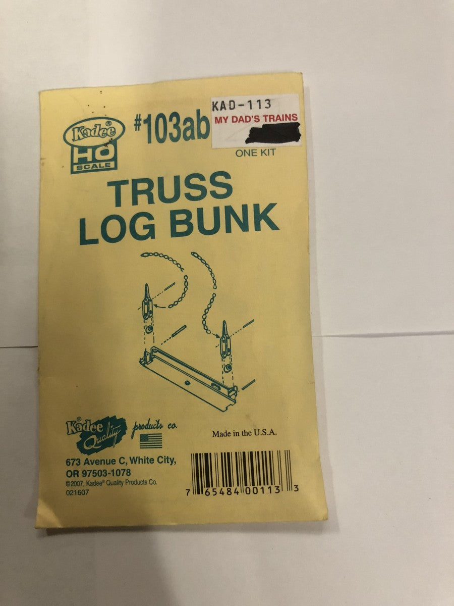 Kadee 103-ab HO Log Bunk Truss Kit