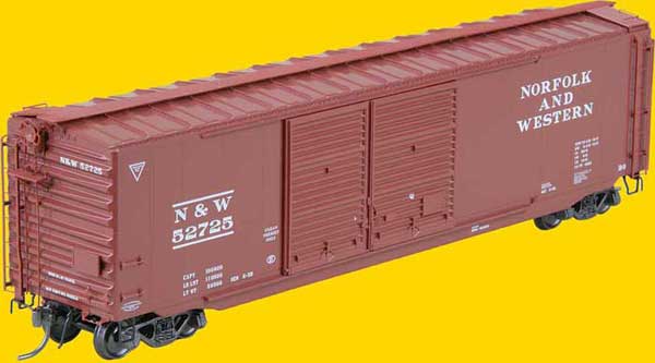 Kadee 6720 HO Norfolk & Western 50' PS-1 Boxcar #52725