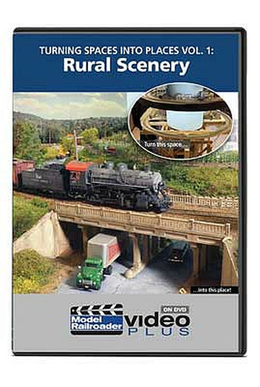 Kalmbach 15366 Turning Spaces into Places Volume 1: Rural Scenery DVD