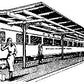Keystone Locomotive 117 HO PRR Passenger Shelter Building Wood & Metal Kit