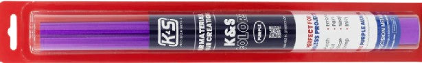 K&S 6050 .004" x 12" x 24" Purple Aluminum Foil