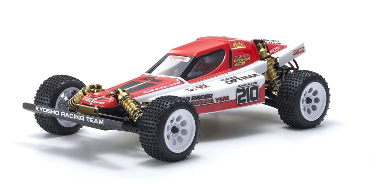 Kyosho 30619C 1:10 Turbo Optima RC Electric Powered 4WD Racing Buggy Car