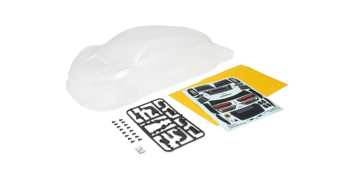Kyosho 39215LW Fazer Audi R8 LMS 2015 Touring Car 200mm Clear Body Set