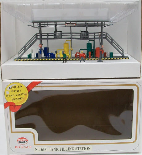 Model Power 655 HO Scale Tank Filling Station