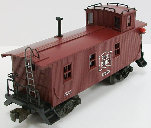 Lionel 6-17603 O Gauge Rock Island Woodside Caboose #17603 NIB