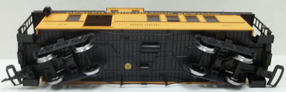 LGB 40755 G Gauge D&RGW Combine Car #215 - Metal Wheels EX/Box