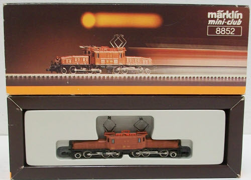 Marklin 8852 Z Scale SBB Electric Crocodile Locomotive #14301 LN/Box