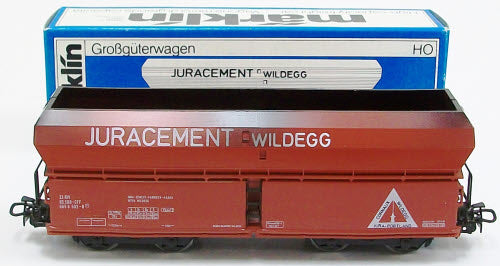 Marklin 4691 HO Scale Juracement Wildegg High-Capacity Hopper Car EX/Box
