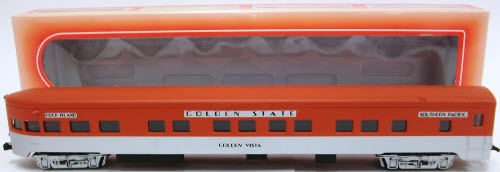 IHC 48103 HO Southern Pacific Golden Vista Smooth Side P.S. Observation Car