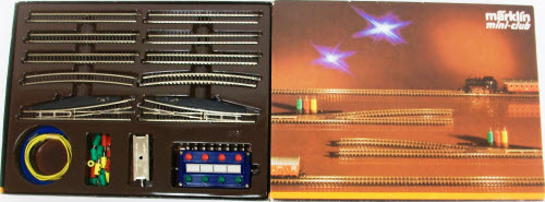 Marklin 8191 Z Extension Set E with Electric Turnouts
