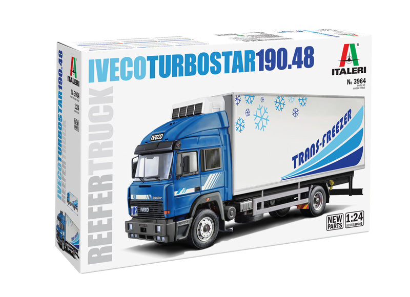 Italeri 3964 1:24 Iveco Turbostar 190.48 Reefer Truck Plastic Model Kit