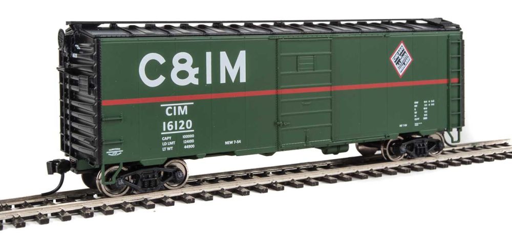 Walthers 910-1422 HO Chicago & Illinois Midland 40' PS-1 Boxcar RTR #16120