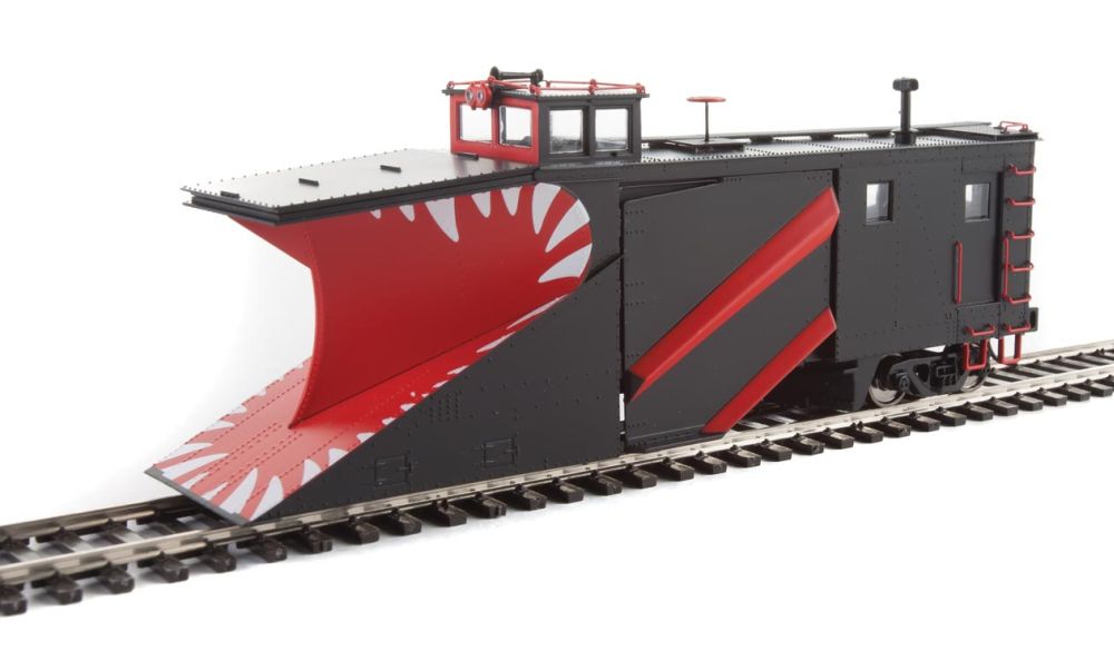 Walthers 920-110029 HO Undecorated Black Russell Snowplow LN/Box