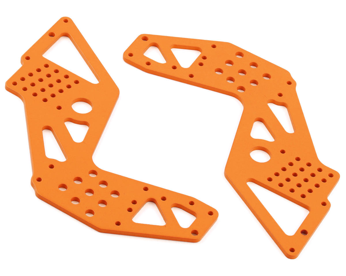 Losi LOS241063 LMT Mega BH Orange Rear Chassis Plates (Pack of 2)