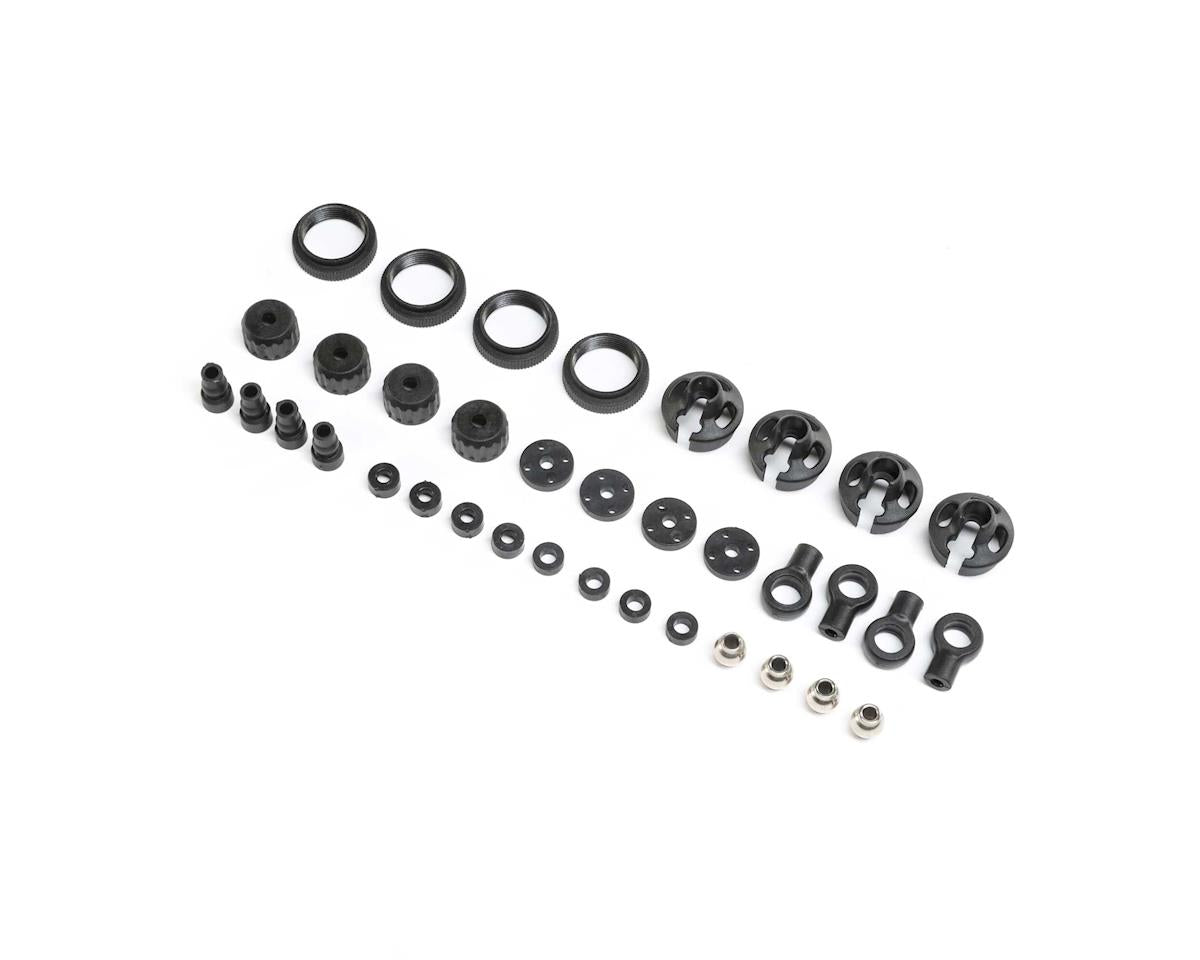 Losi 243014 LMT Shock Plastics and Balls (Set of 4)