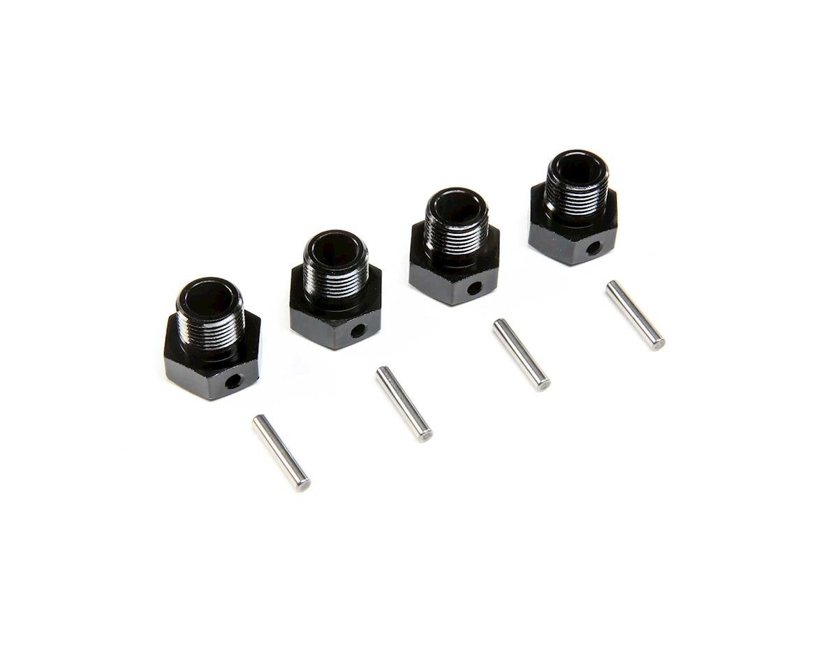 Losi 252129 SBR 2.0 17mm Black Wheel Hex (Pack of 4)