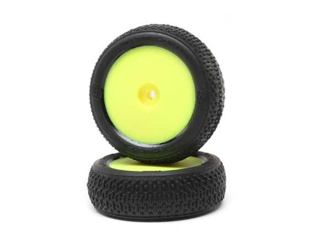 Losi 41015 Mini-B Yellow FR Mounted Taper Pin (Pack of 2)