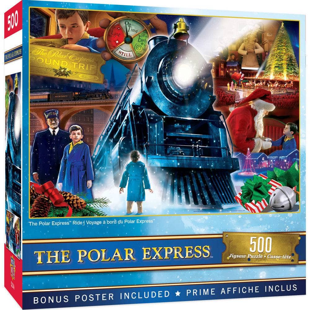 Masterpieces 321684 The Polar Express Ride Glitter Jigsaw Puzzle