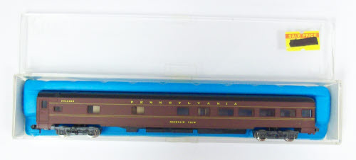 Atlas 2654 N Pennsylvania "Mountain View" 85' Illuminated Tail Car LN/Box