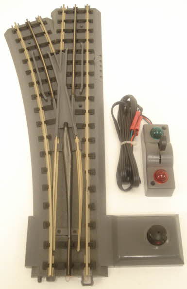 MTH 40-1021 O72 RealTrax Nickel Silver Left Hand Remote Switch Turnout