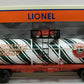 Lionel 6-36108 O Gauge Candy Cane Single Dome Tank Car LN/Box