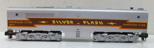 American Flyer 6-48128 S Scale Silver Flash Alco PB-1 Non-Powered Diesel B-Unit LN/Box