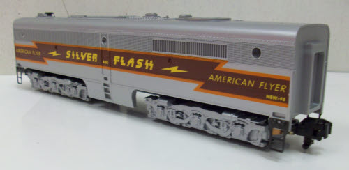 American Flyer 6-48128 S Scale Silver Flash Alco PB-1 Non-Powered Diesel B-Unit LN/Box