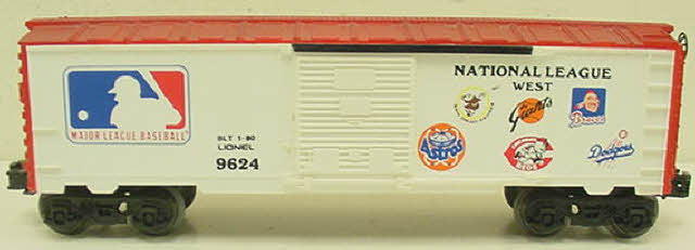 Lionel 6-9624 O Gauge National League East Boxcar LN/Box