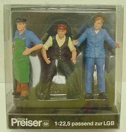 Preiser 5028 G Standing Rail Workers Figures (Set of 3)