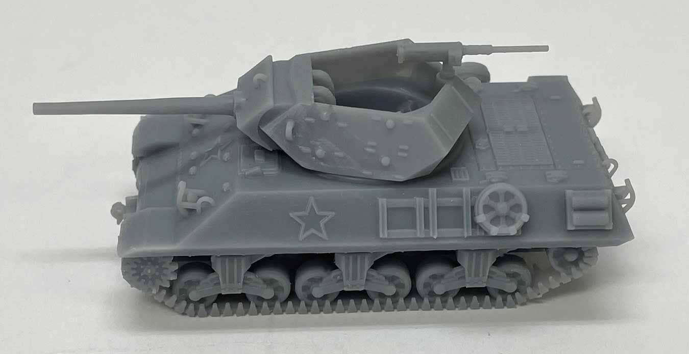 Phoenix Precision Models 31145 HO Unpainted M10 Wolverine Tank 3-D Printed Kit