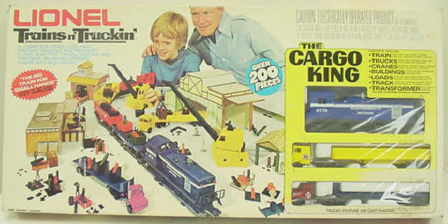 Lionel 6-1761 Trains n'' Truckin Cargo King Set LN/Box