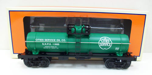 Lionel 6-36146 O Gauge Cities Service Tank Car #11800