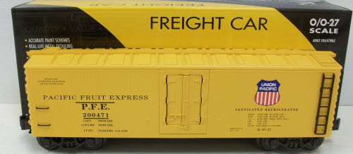 K-Line K642-21134 O Gauge Union Pacific PFE Wood-Sided Reefer #200471 LN/Box