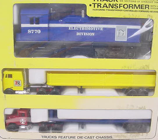 Lionel 6-1761 Trains n'' Truckin Cargo King Set LN/Box