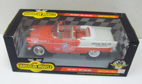 Ertl 7124 1:18 1955 Chevrolet Bel Air Indy Pace Car