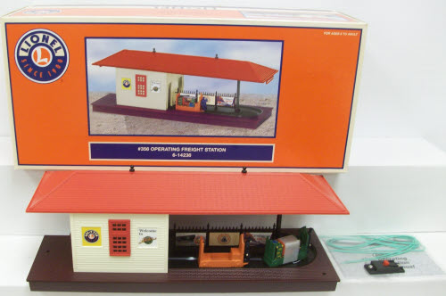 Lionel 6-14236 #356 Operating Freight Station LN/Box