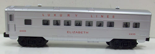Williams 2435 Luxury Lines Elizabeth Passenger Car LN/Box