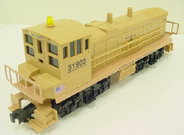 K-Line k1308 O Gauge Operation Iraqi Freedom Diesel Freight Train Set LN/Box