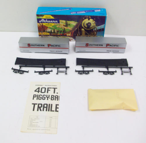 Athearn 5160 HO Scale SP 40Ft Piggyback Trailers