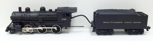 MTH 30-1137-1 O Gauge B&O 2-6-0 Steam Locomotive & Tender w/PS1 #946 LN/Box