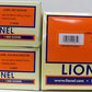 Lionel 6-29965 O Gauge Lionel Art Box Car Two Pack LN/Box